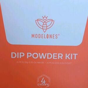 Dip Powder MODELONES 19 Piece Dip Powder Kit, 4 Colors, NIB Sealed